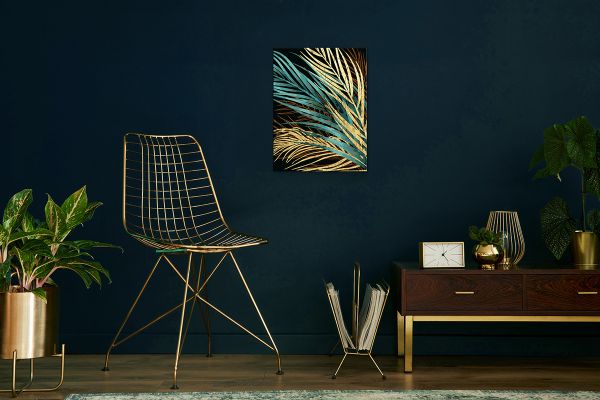 Картина по номерам Фрея PNB/PMPT-226, Пальмовые ветви. Часть 3, (с поталью) 40х30 см