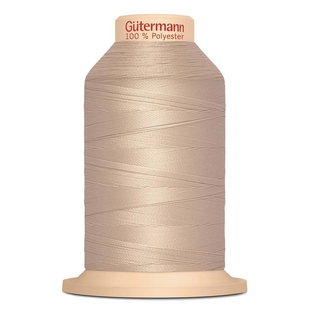 Нитка филаментная особопрочная Gutermann Tera 30, 900 м, 704601, 722 св.бежевый, 10 катушек