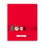 Комплект тетрадей со справочным материалом ПреКрасная, матовая ламинация + выборочный лак, A5+ 48 л. 12 шт, на скобе 65 г/м², белизна 100 %, клетка/линия, 01052 12 предметов, Светоч 48К36