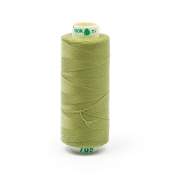 Нитки швейные бытовые Dor Tak 40/2, 366 м / 10 кат., 705 оливковый