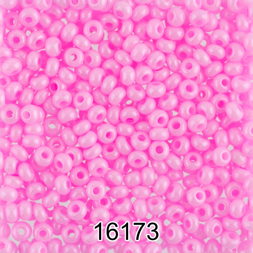 Бисер Preciosa круглый 10/0, 2.3 мм, 500 г, 16173 (Ф211) св.розовый