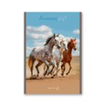 Блокнот на скобе, A5 60 л. 12 шт клетка, Скорость и грация 01742, Б263 Светоч