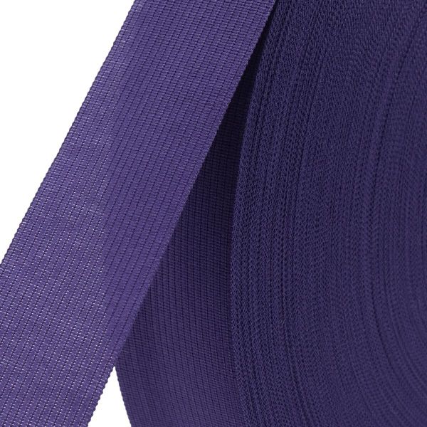 Тесьма (лента) окантовочная 33 мм / 100 метров, С671, 109 фиолетовый