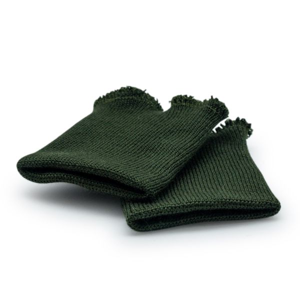 Манжеты трикотажные 8.5х9.5 см, 1 пара, плотные зимние 10 кл, 1х1, 954 оливковый