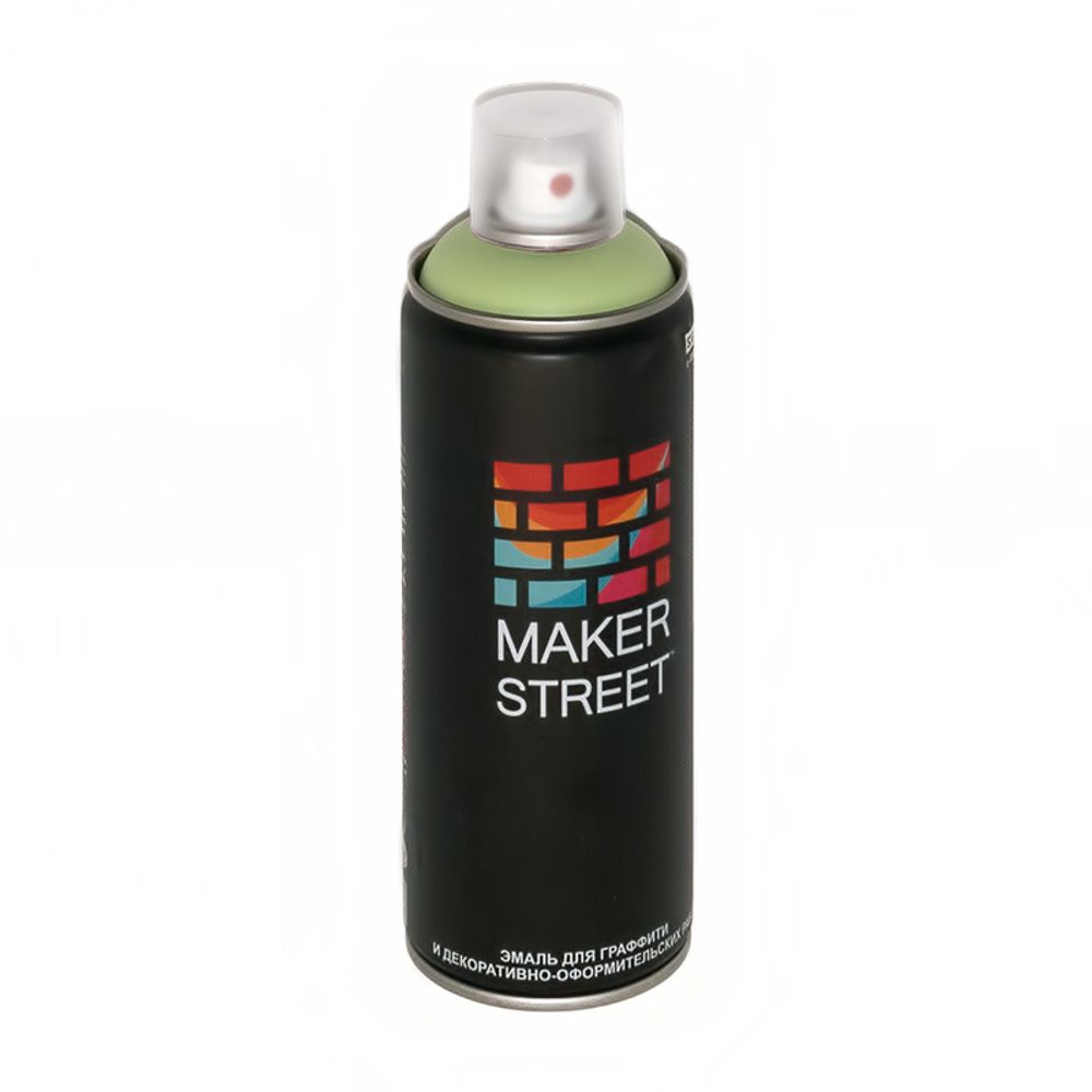 Эмаль для граффити 400 мл, 601 Фисташковый, Makerstreet MS400