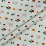 Ткань для пэчворка Peppy Век моды, отрез 50х55 см, 146 г/м², ВМ-10 серый, Peppy