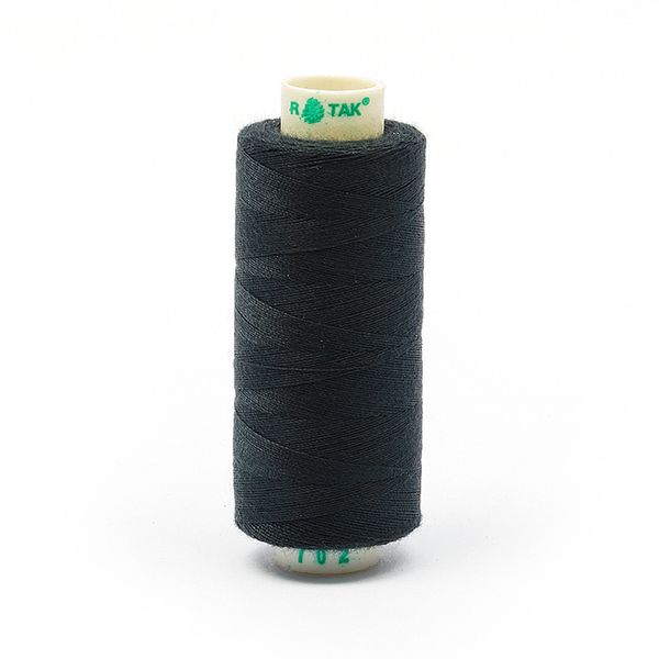 Нитки швейные бытовые Dor Tak 40/2, 366 м / 10 кат., 702 серый