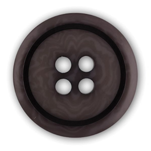 Пуговицы 4 прокола костюмные 14 мм, 24 шт, D306 серый, Gamma OXG 0007