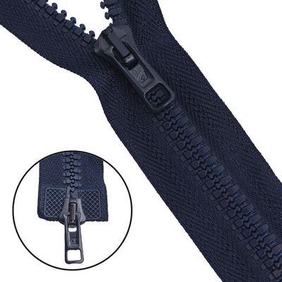 Молния трактор Arta Т6 (6 мм) 2 зам., разъем., 75 см, ОПТ. УП. 25 ШТ., 044 т.синий