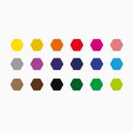 Карандаш цветной заточенный 18 цв, Carioca Plus 45202