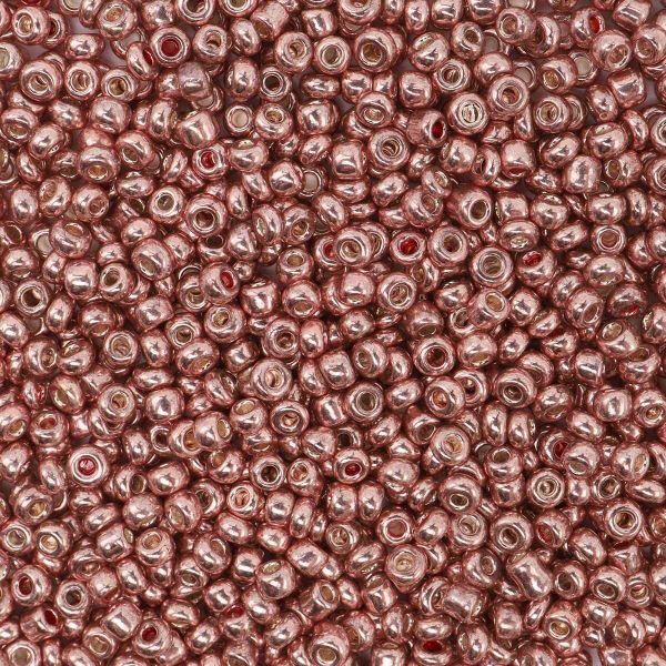 Бисер Astra&Craft 11/0 (2.1 мм), 200 г (10х20 г), цв. 1108 розовое золото