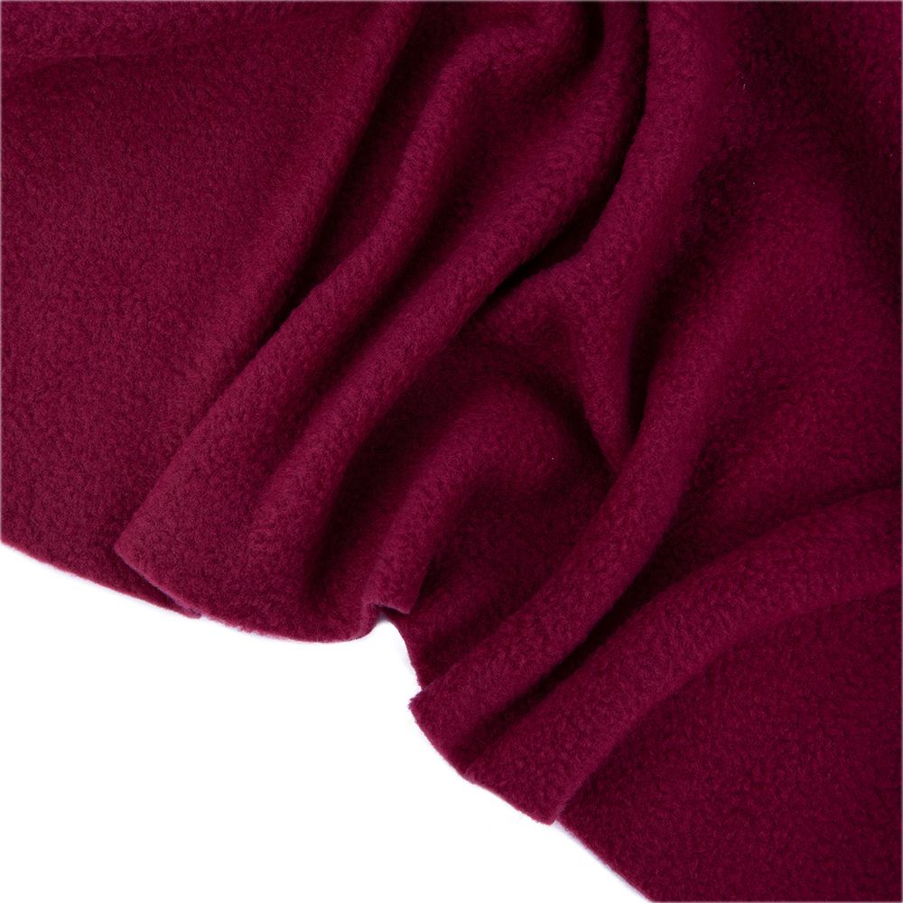 Флис 1-сторонний 230±10 г/м², 50х50 см, 124 т.бордовый, Gamma FG-001