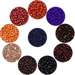 Набор бисера 11/0 ассорти №29 в тубе, 10 цветов, Astra&Craft