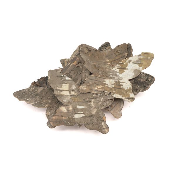 Декоративные элементы из коры дерева 