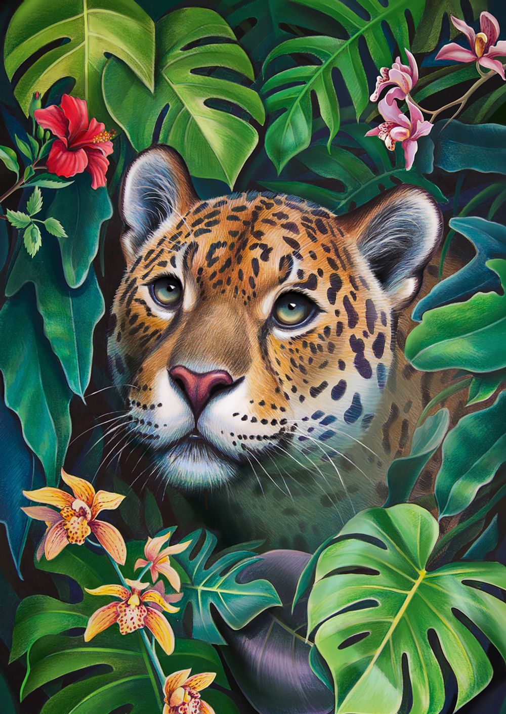 Пазл 500 элементов, Взгляд из джунглей, PZL-500/30, Фрея