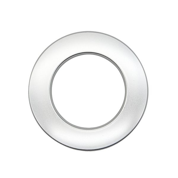 Люверсы шторные ⌀35 мм, с многоуровневым замком цвет № 39 светлое матовое серебро, 10 шт