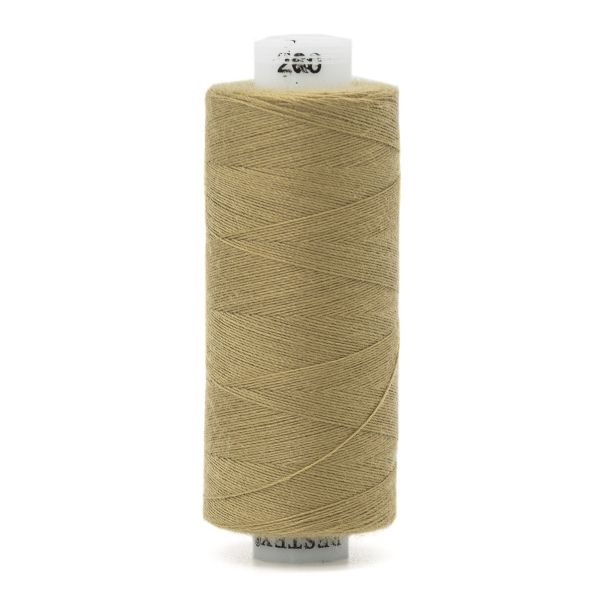 Нитки швейные бытовые Bestex 40/2, 365 м (400 ярд) / 10 кат., 260 желто-ореховый