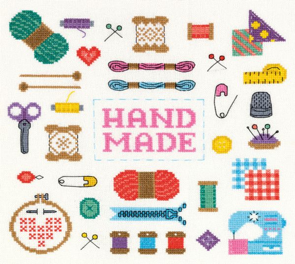 Набор для вышивания нитками Panna CE-7390, Рукоделие, 27.5х27.5 см