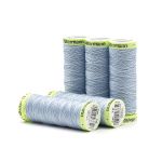 Нитки отделочные Gutermann Top Stitch, 30м, 075 бледный джинс, 5 катушек