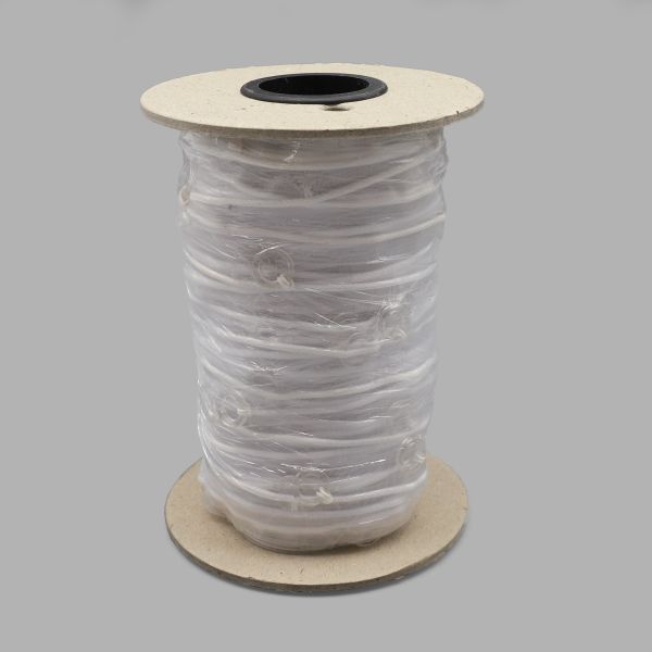 Лента (тесьма) шторная: сборка нефиксированная (1 шнур с колечкам) 15 мм / 50 метров