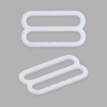 Рамка-регулятор 18мм пластик (белый), R-18, 50 шт