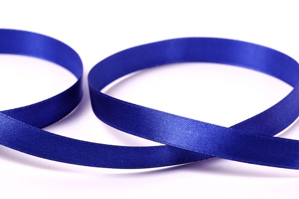 Лента атласная 1-сторонняя 12.0 мм / 33±2 метра, 115 синий, Gamma