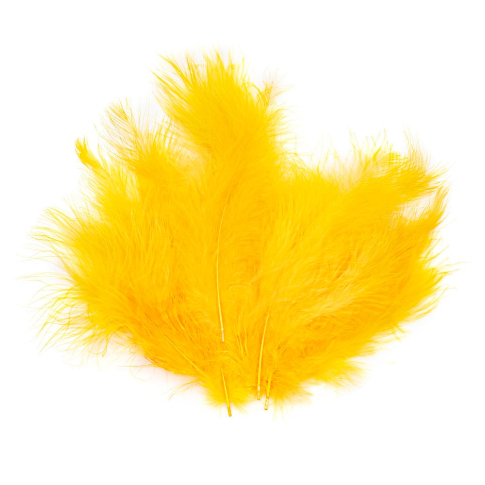 Перья марабу декоративные Glorex 63820004 /TOS/