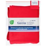 Микровелюр 312±5 г/м², 150х160±2 см, №021 красный, Gamma MCVN