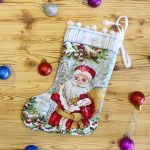 Набор для вышивания нитками МП Студия, В шаге от сказки, 24х16 см