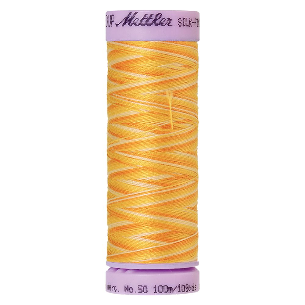 Нитки хлопковые отделочные Mettler Silk-Finish multi Cotton 50, 100 м, 9827, 5 катушек