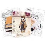 Набор для шитья игрушки Панда Льюис 21 см, Miadolla TD-0301