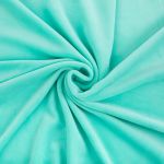 Велюр 240 г/м², 150х185±5 см, мятно-зеленый/mint green, Gamma VELRN