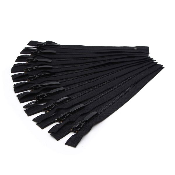 Молния спираль (витая) Arta Т5 (5 мм) 1 зам., н/раз., 18 см, цв. 580 черный, уп.10 шт