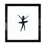 Набор для вышивания нитками Lanarte, Балерина 11.5х14.5 см