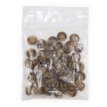 Пуговицы 4 прокола 24L (col.B (коричневый)) CN, 144 шт, S090085