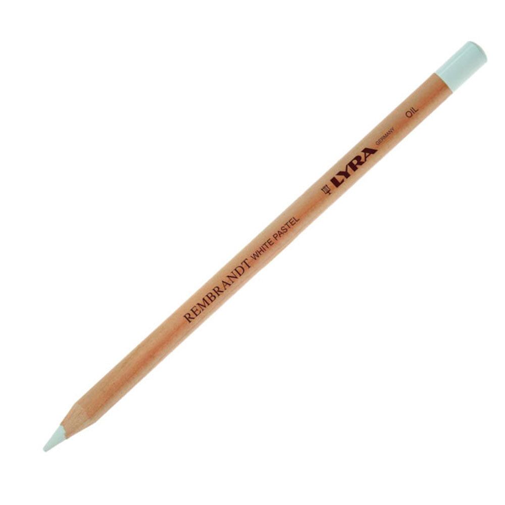 Карандаш меловой Rembrandt WHITE PASTEL OIL 12 шт, белый (средний, обезжиренный), Lyra L2052901