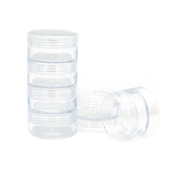 Контейнер для бисера, 6 секций, 3,9х12,2 см, Hobby&Pro