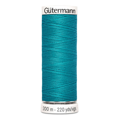 Нитки универсальные Gutermann Sew-all, 200м, 055 св.зеленая бирюза, 5 катушек