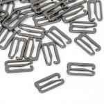 Крючки для купальника металл 15.0 мм, черный никель, 915.SW, 100 шт