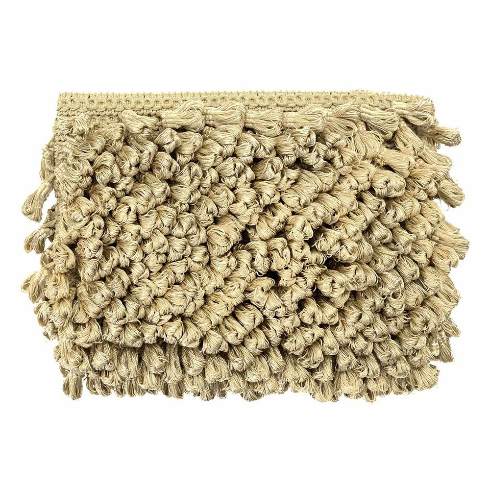 Бахрома отделочная 50.0 мм / 10 метров, с кистями 195 св.бежевый