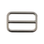 Шлевка металл 35х24 мм, 10 шт (5х2 шт), 04 никель, Gamma GHY-30