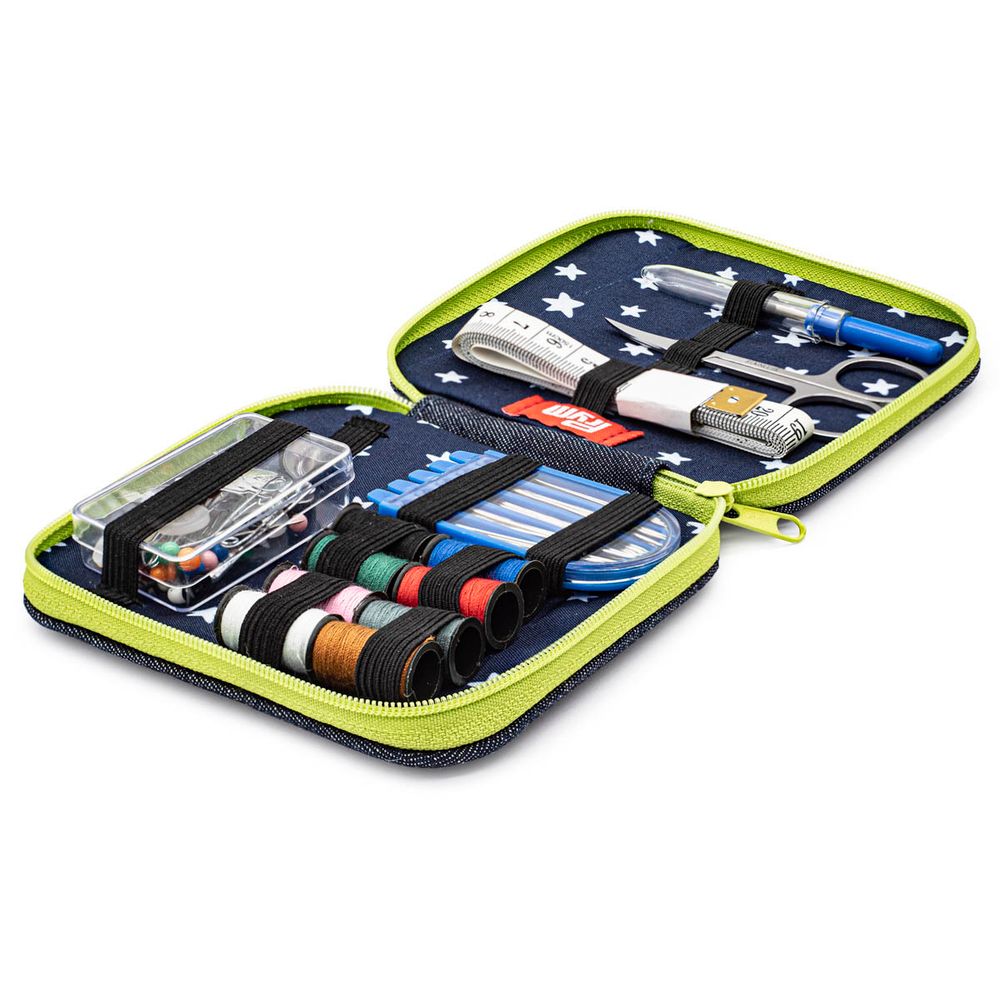 Набор для шитья Деним/зеленая молния, Prym