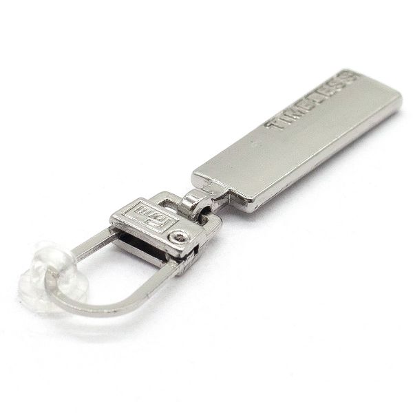 Пуллер для молнии Классика TIMELESS, серебряный, 1шт, Prym, 1 шт