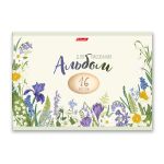 Альбом для рисования 100 г/м², A4 29х20.5 см, 16 л. на скобе, 10 шт, 000695 Ботаника, Светоч 16АЛСК4_1_3_9