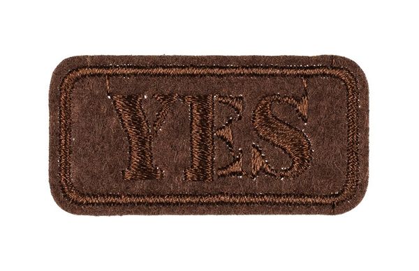 Термоаппликация №16/5, 5 шт, №4822G YES 4.4x2.2, Gamma