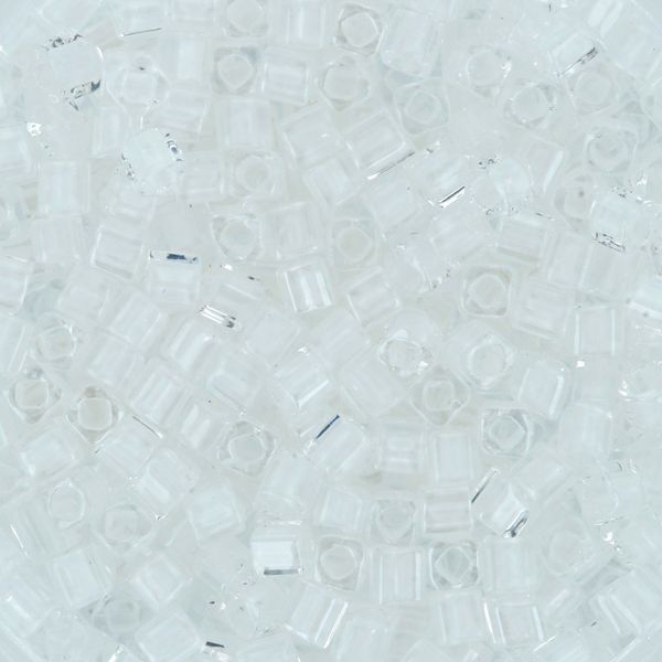 Бисер Toho Cube 2 (1.5 мм), 25 г (5х5 г), 0981 белый