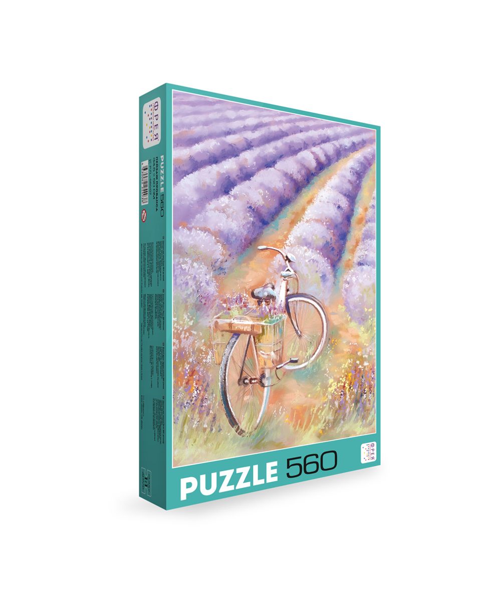 Пазл 560 элементов, Пейзаж Прованса, PZL-560/07, Фрея