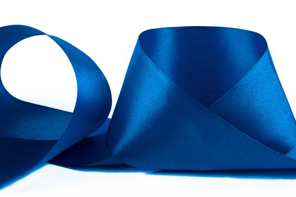 Лента атласная 2-сторонняя 50.0 мм / 33±2 метра, 040 синий, Gamma AL-50D