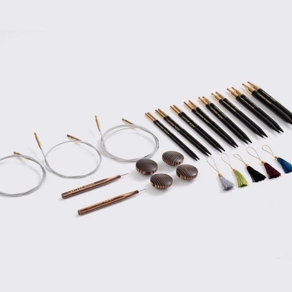 Набор съемных спиц Knit Pro Lantern Moon Glory (Слава) 8 видов спиц в наборе, 350303