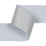 Лента светоотражающая (катафотная) эластичная [cpl:420], 50 мм / 25 метров, 92% п/э, 8% спандекс, серебро, Gamma JF9600